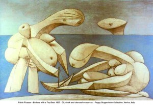 Pablo Picasso "Bathers with a Toy Boat"